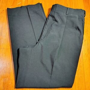 Christian Dior Monsieur Men's Black Pleated Dress Pants Tailored US preppy